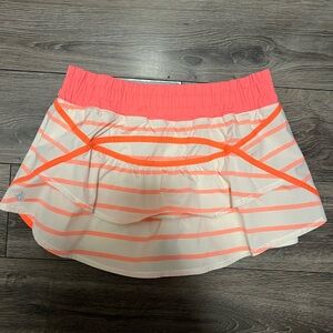 LULULEMON track STRIPED SKIRT